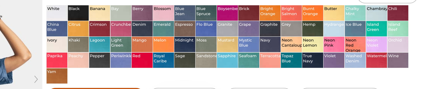 ANY DESIGN SHOWN ON LIVE -TSHIRTS ONLY