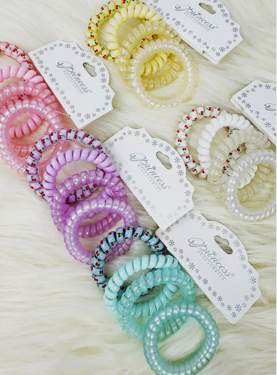 4 PCS MYSTERY FRUIT HAIR COIL SET