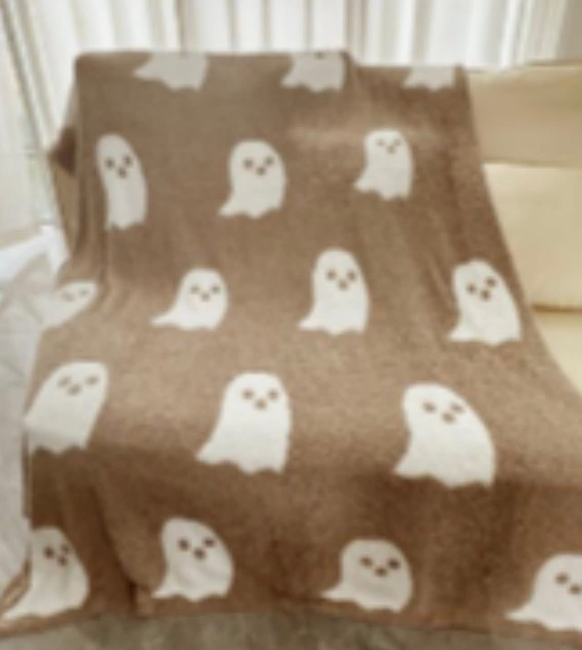 Tan Ghost Blanket