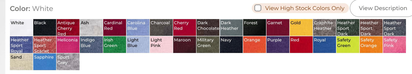 AS SEEN ON LIVE - CREWNECKS ONLY