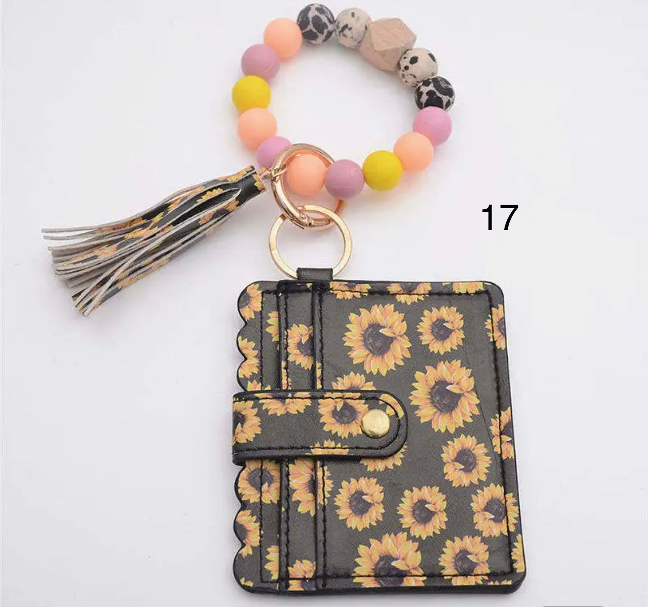 THIS OR THAT - BEADED WALLET WRISTLET