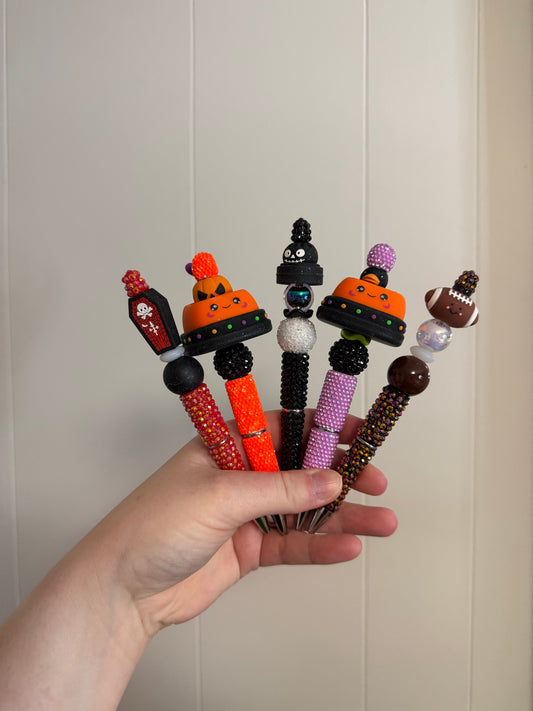 Halloween Beaded Pens