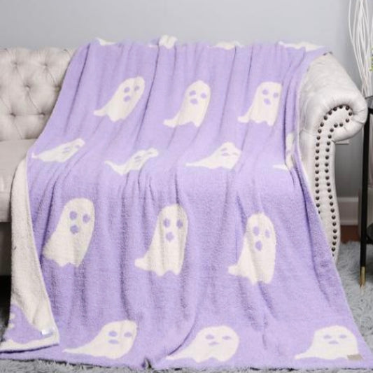 GHOST BLANKET (PURPLE OR BLACK)