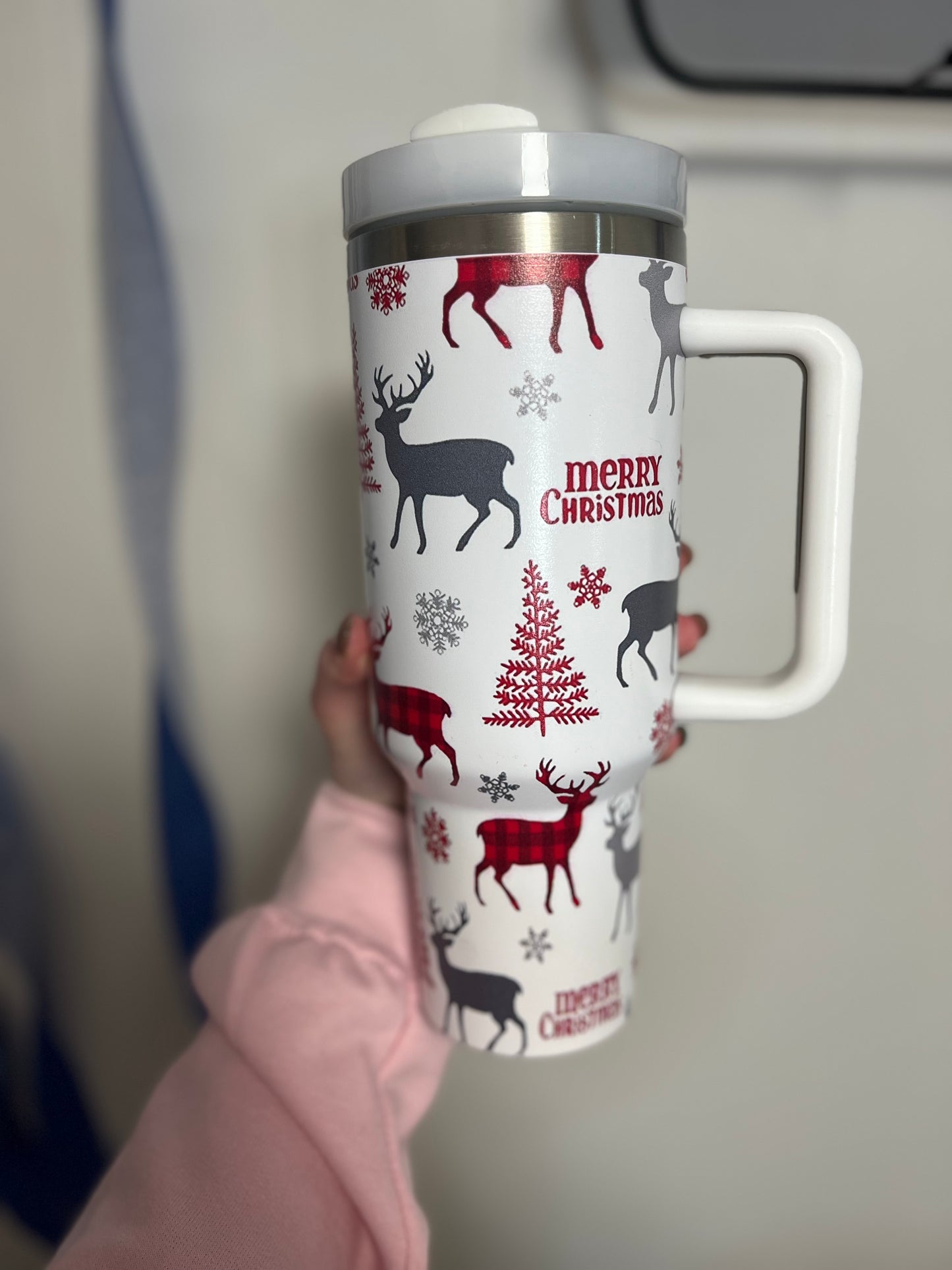 CHRISTMAS BLANKET / 40 OZ TUMBLER BUNDLE