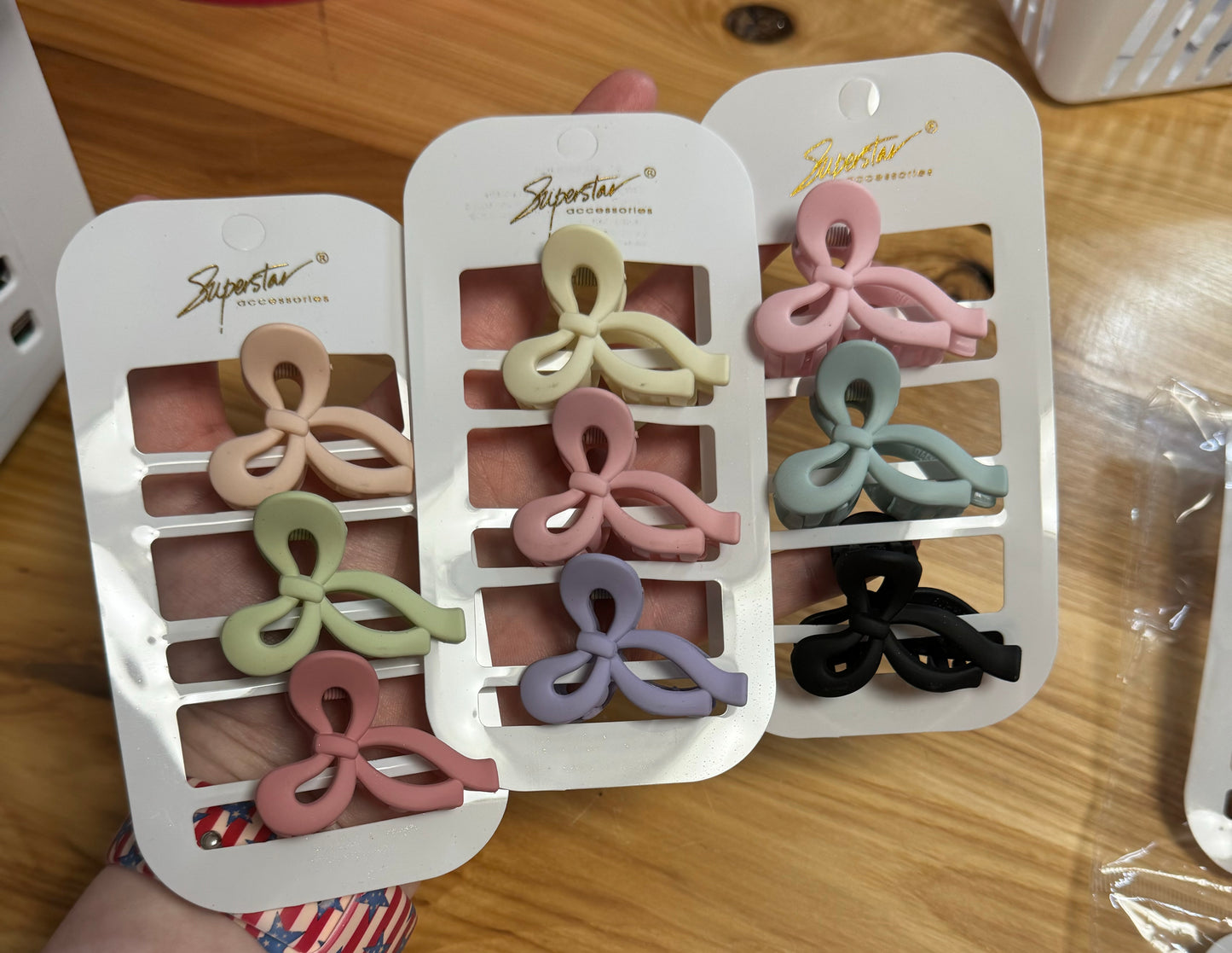 Mini Bow Clips