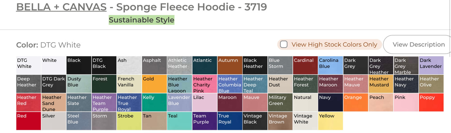 LIVE HOODIE CLAIMS (SHIPS WEEK OF APRIL 20TH)
