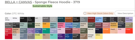LIVE HOODIE CLAIMS (SHIPS WEEK OF JUNE 2ND)