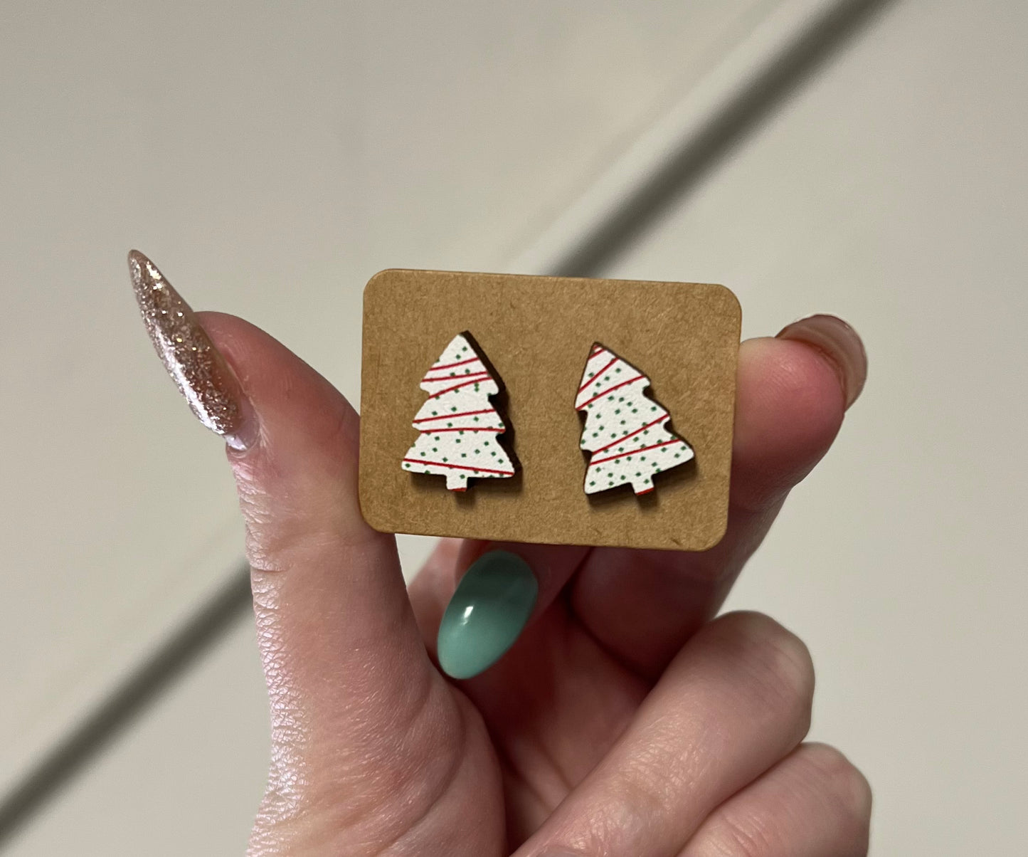 Christmas Tree Earrings