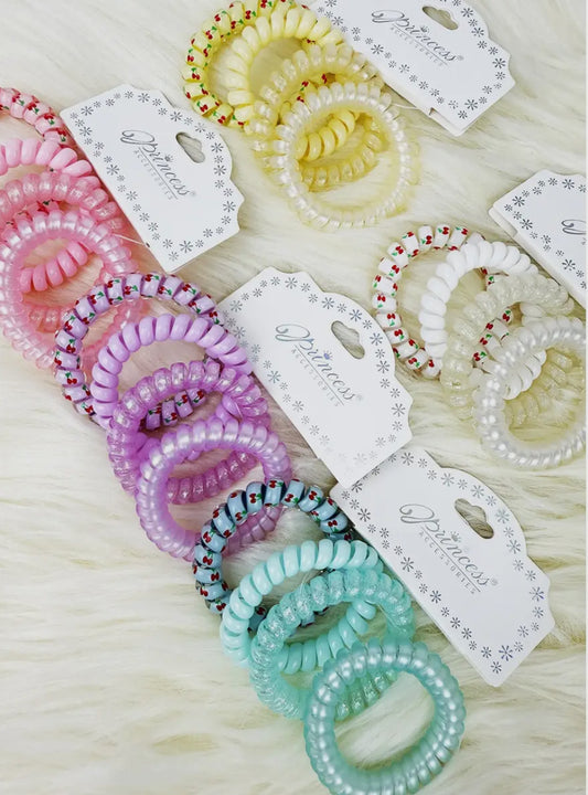4 PCS MYSTERY FRUIT HAIR COIL SET