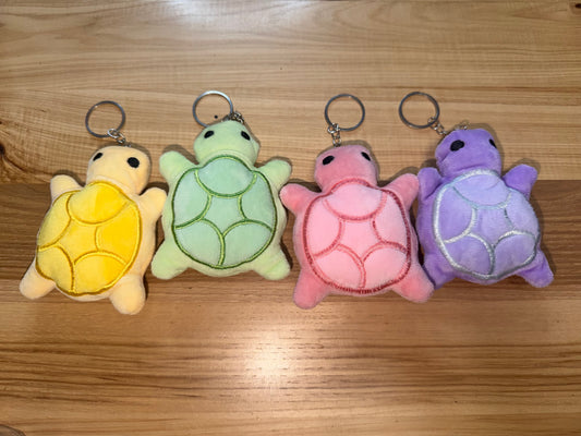 Turtle Plush Keychain