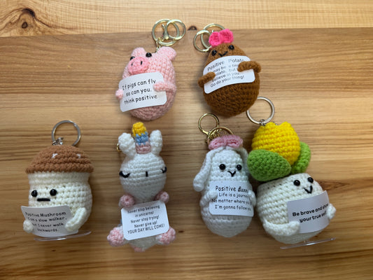 Positive Keychain
