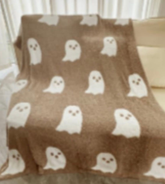 Tan Ghost Blanket