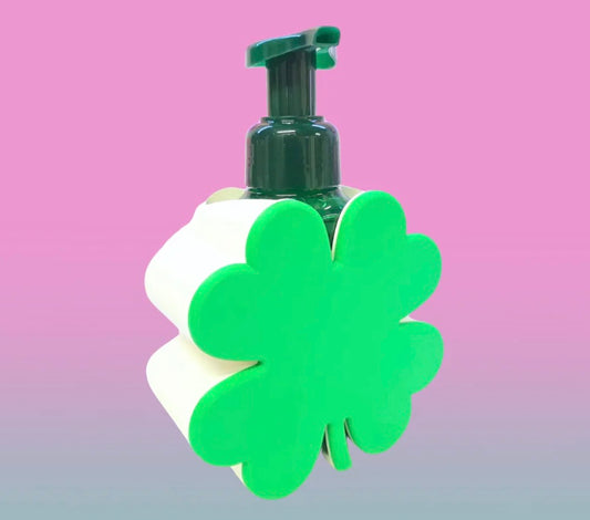 Shamrock 3D Printed Hand Soap Holder (Fits B&BW Handsoap) - SOAP NOT INCLUDED