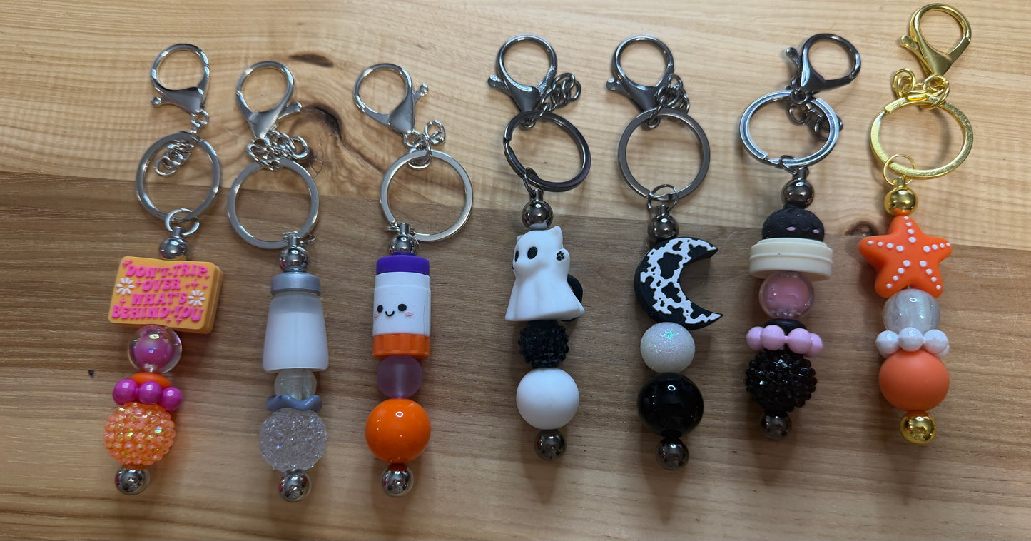 Premade Beaded Keychain