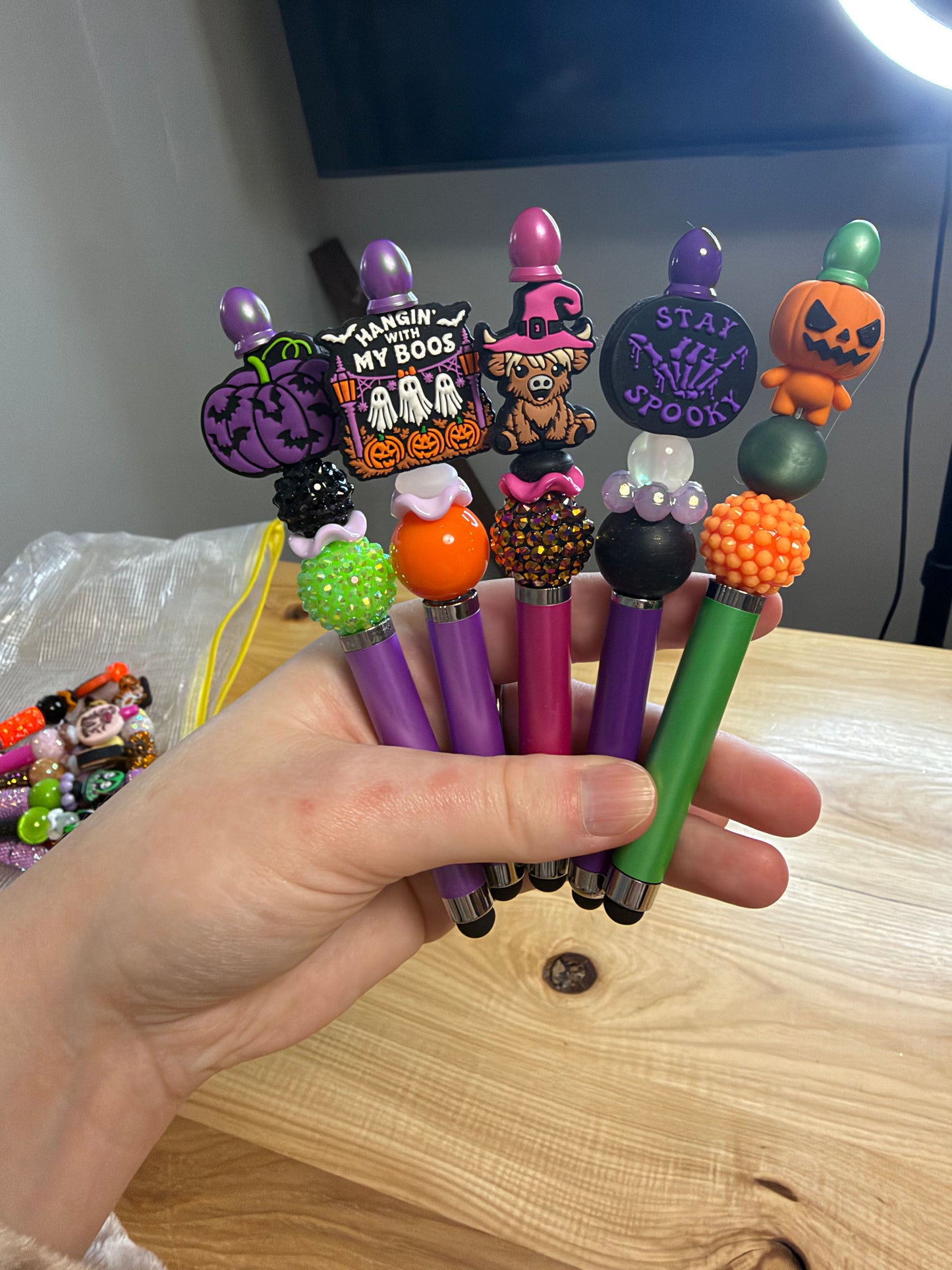 CLEARANCE Beaded Stylus (HALLOWEEN +REGULAR)