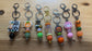 CLEARANCE beaded keychain (HALLOWEEN +REGULAR)