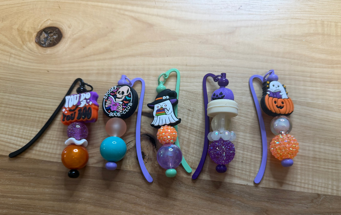 CLEARANCE beaded bookmark (HALLOWEEN + REGULAR)