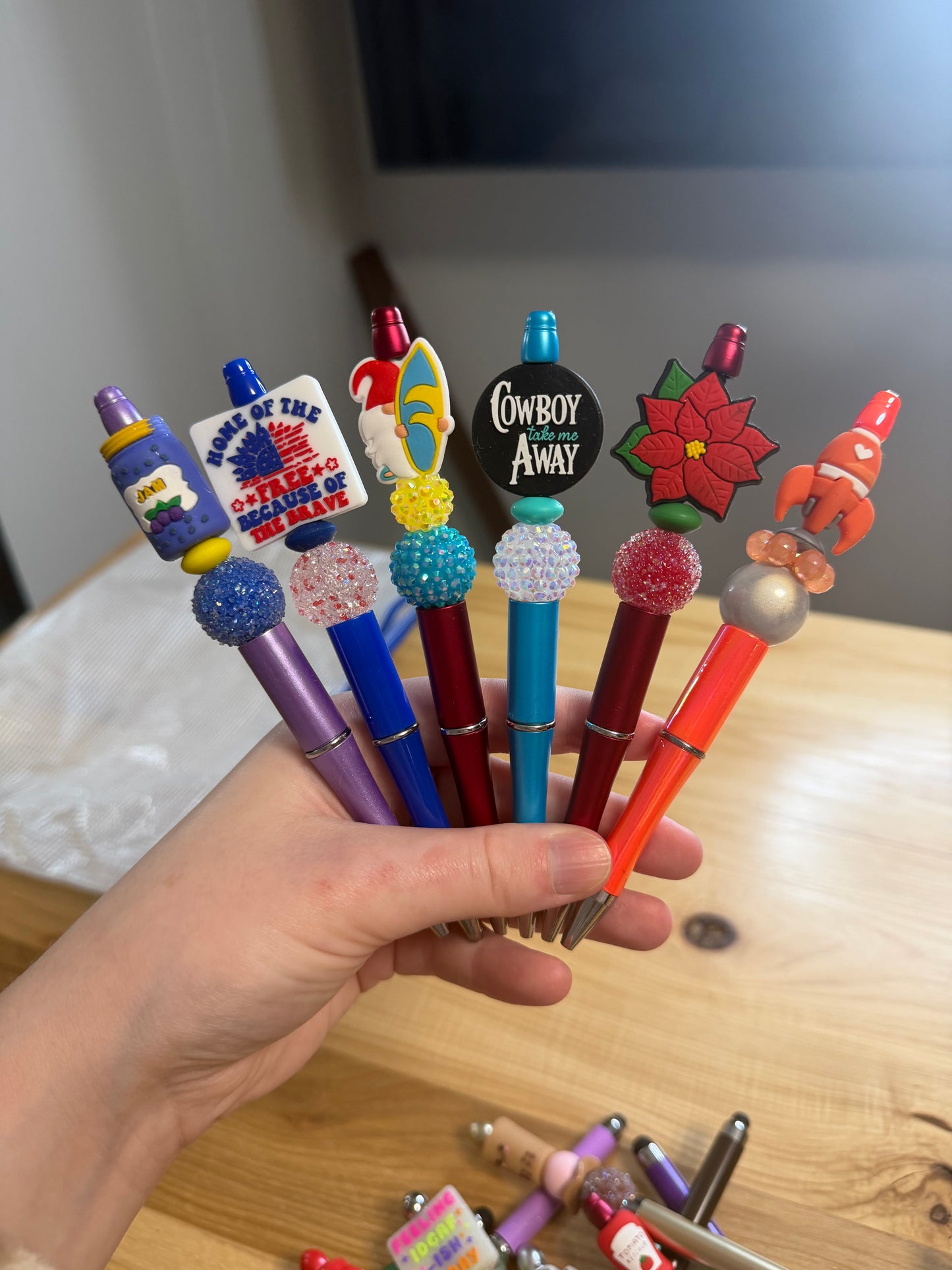 CLEARANCE Beaded Pen (HALLOWEEN + REGULAR)