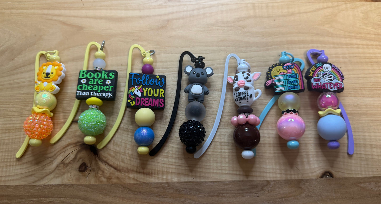 CLEARANCE beaded bookmark (HALLOWEEN + REGULAR)