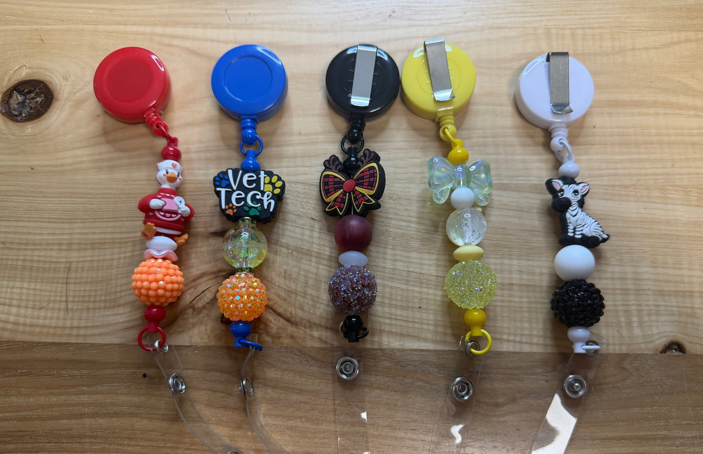 CLEARANCE badge reel (HALLOWEEN + REGULAR)