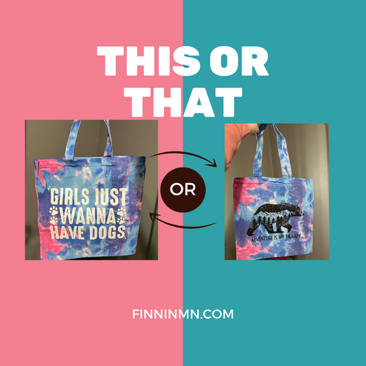 THIS OR THAT - TOTE BAG