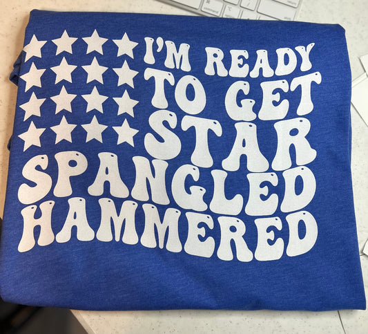 Spangled Hammered T-Shirt