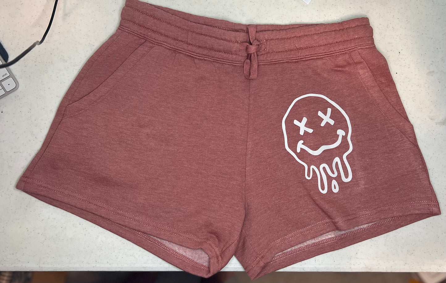 Drippy Smiley Shorts