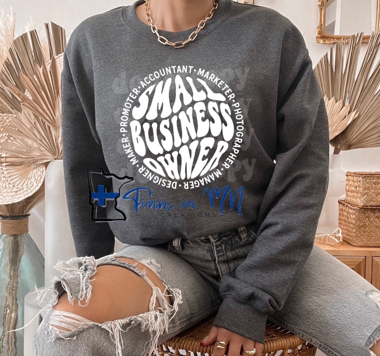 Small Business Crewneck