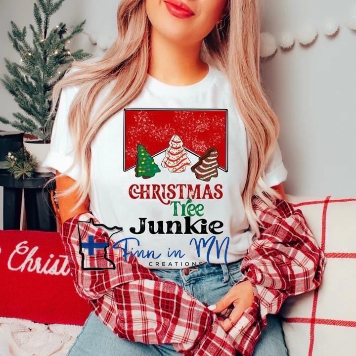 Christmas Tree Junkie T-Shirt