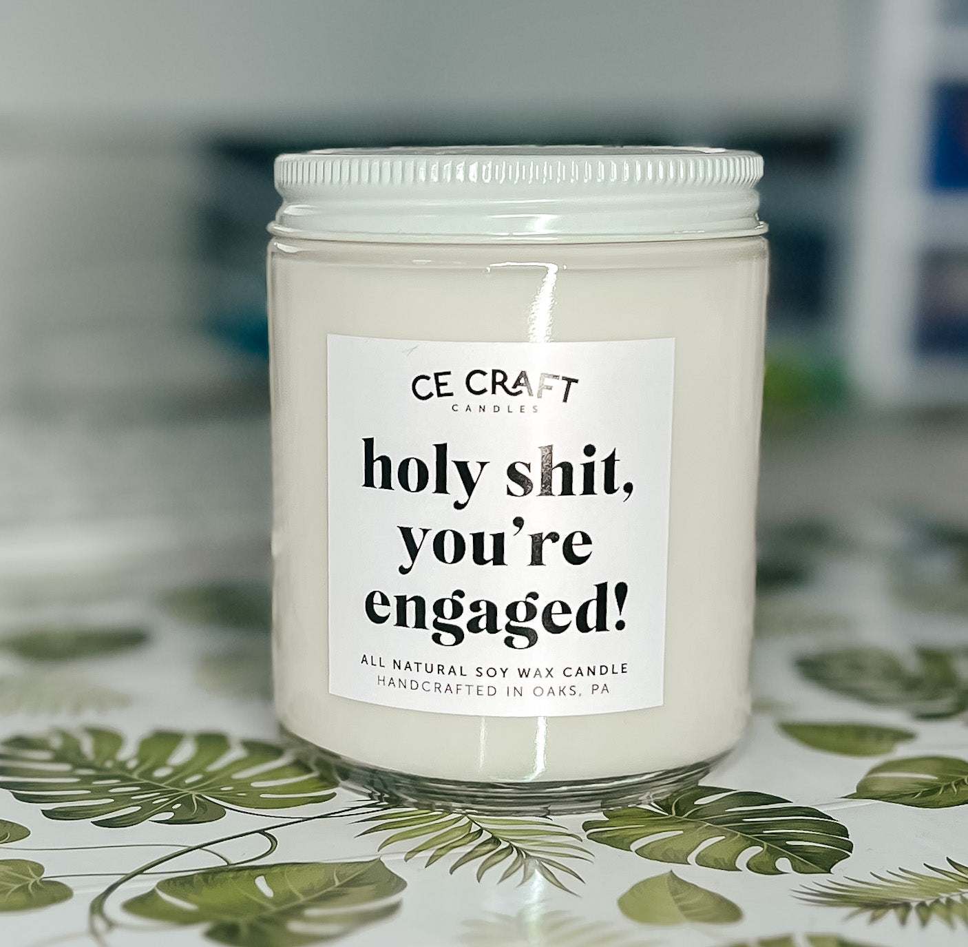 Holy Sh!t You're Engaged Candle